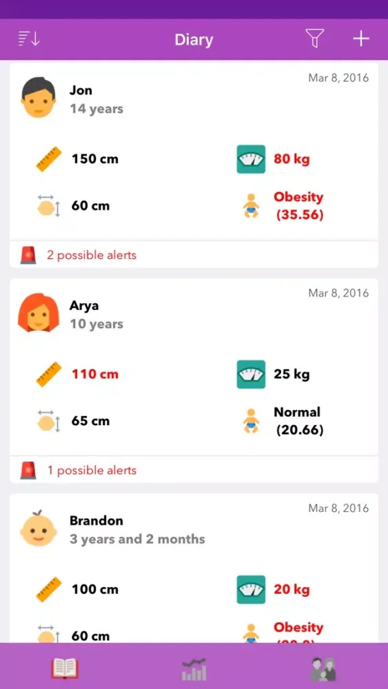 Child Growth & Percentiles應用截圖