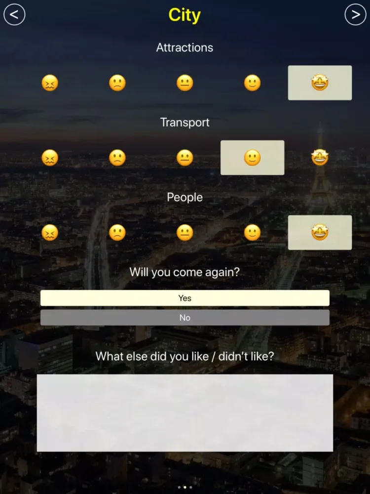 Easy Customer Survey iPad  Ekran Görüntüleri