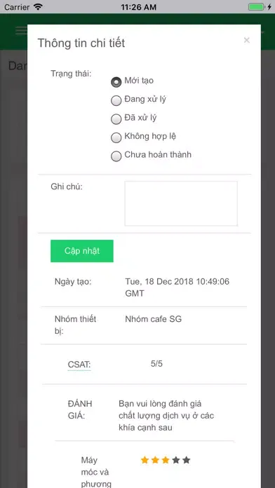 Zrzuty ekranu hearme - đo lường sự hài lòng