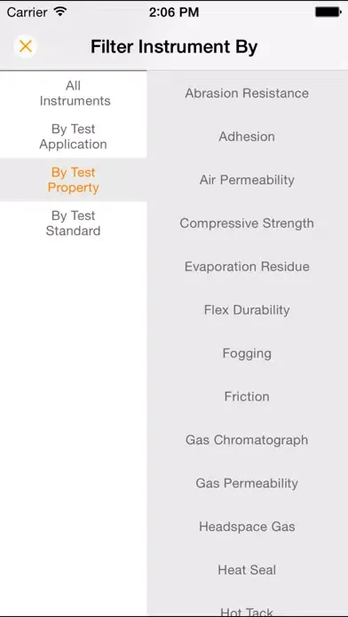 Capturas de tela do Labthink-UltTesting Technology