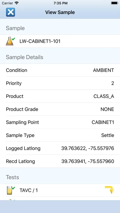 Ảnh chụp màn hình của LabWare v7
