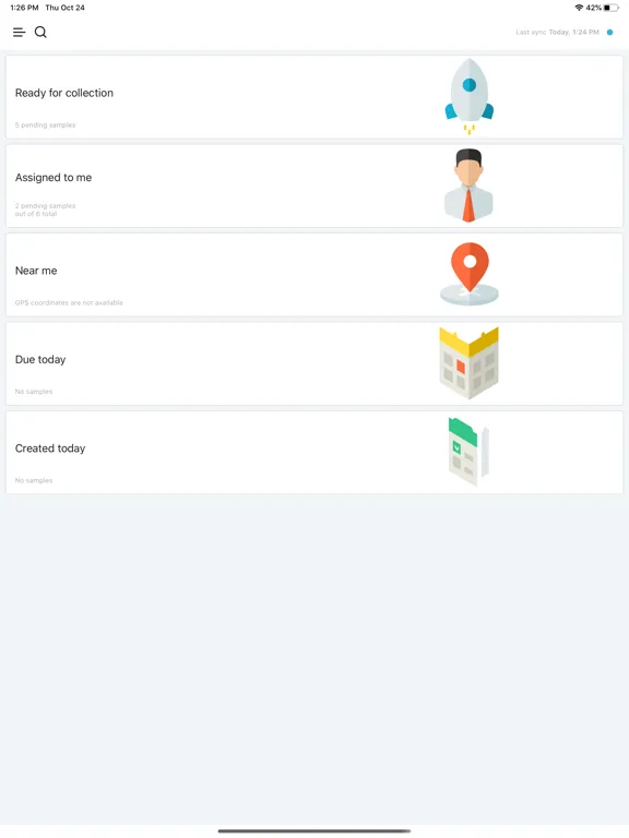 LABWORKS Collection App iPad  স্ক্রিনশট