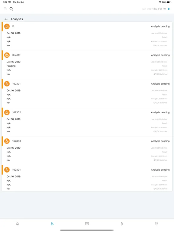 LABWORKS Collection App iPad  স্ক্রিনশট