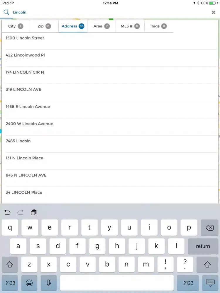 Capturas de pantalla de La Canada Home Values iPad 