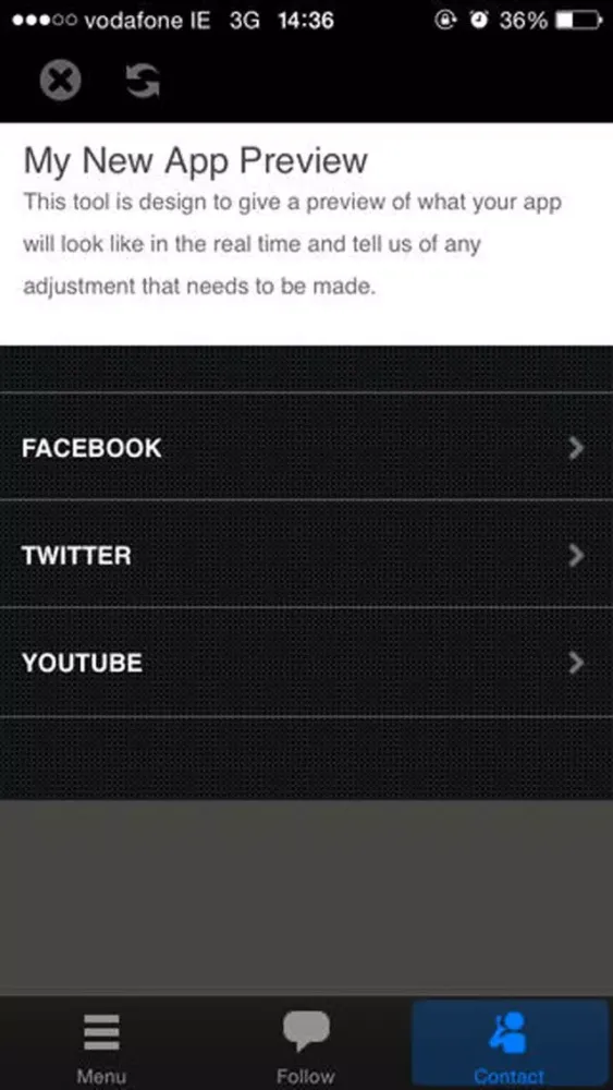 Screenshot di Lacepoint AppView