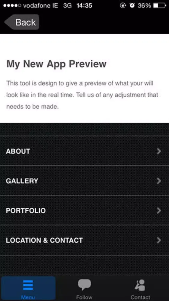 Screenshot di Lacepoint AppView