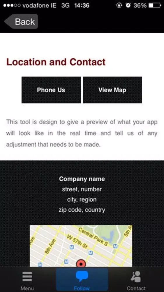 Screenshot di Lacepoint AppView