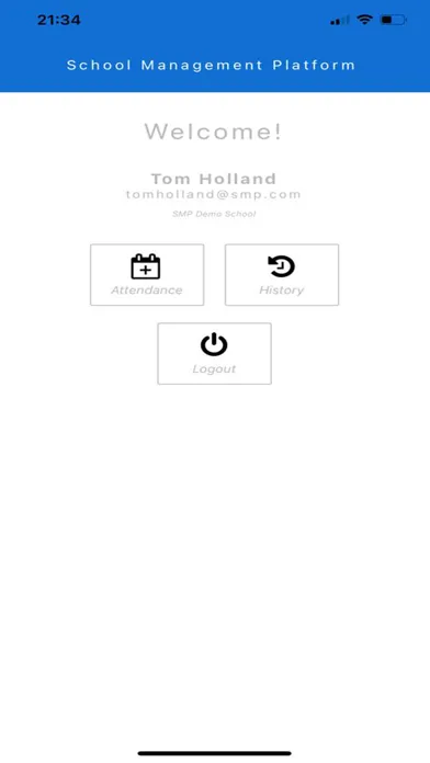 Capturas de pantalla de School Management Platform