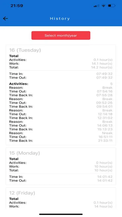 Capturas de pantalla de School Management Platform