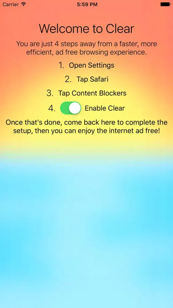 ClearAds Screenshots