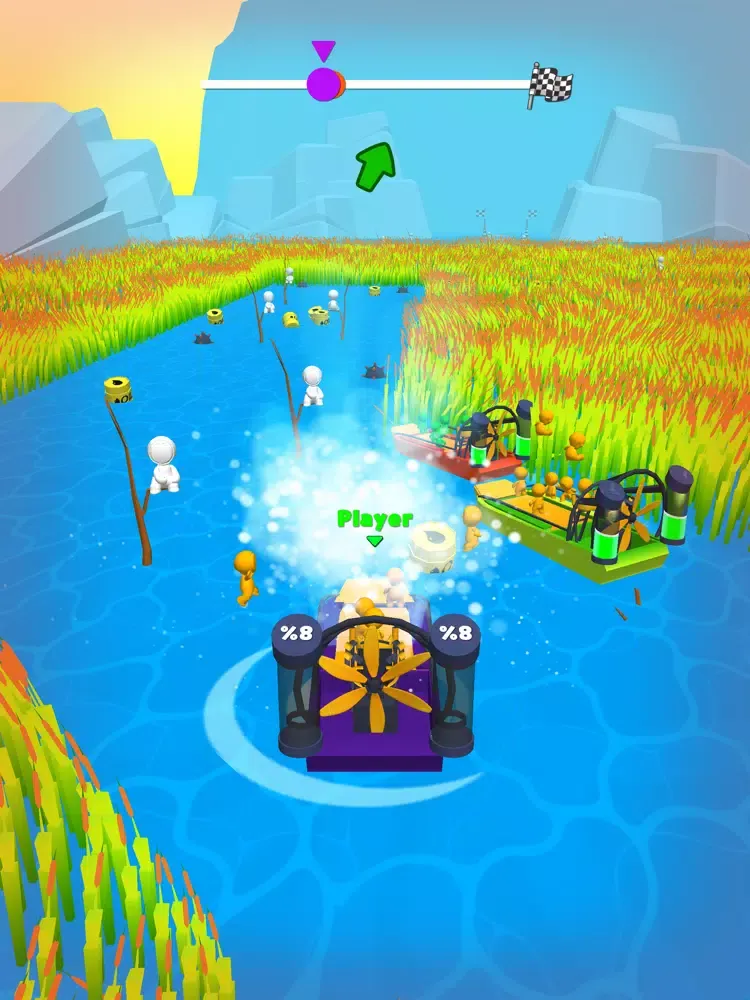 Zrzuty ekranu Swamp Race iPad 