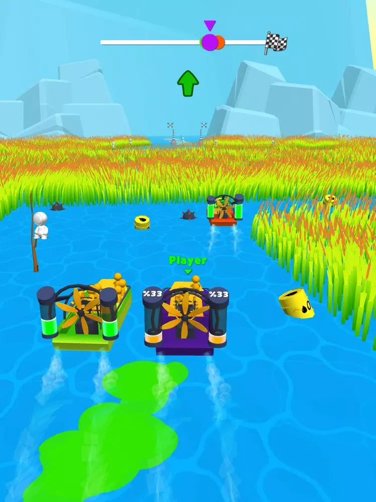Zrzuty ekranu Swamp Race iPad 