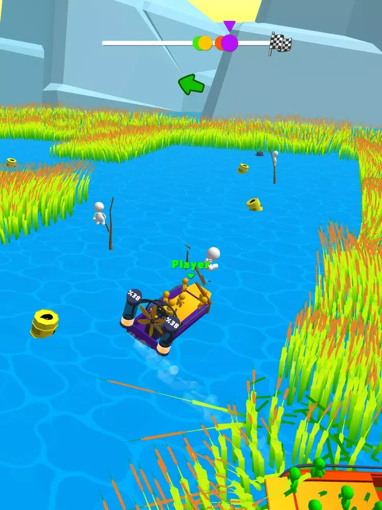 Zrzuty ekranu Swamp Race iPad 