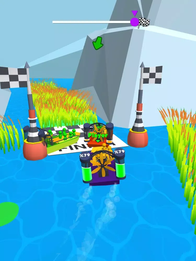 Zrzuty ekranu Swamp Race iPad 