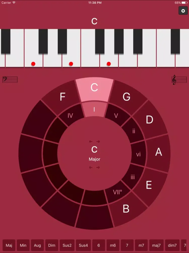 ChordTheory iPad 스크린샷