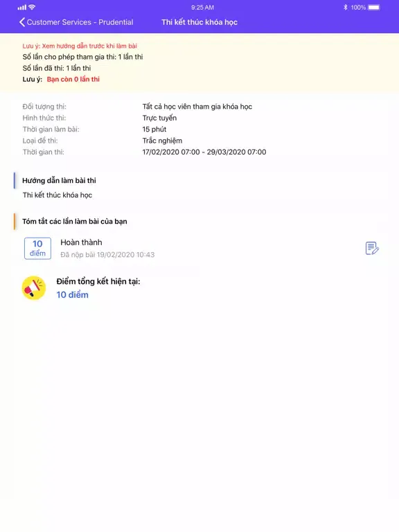 Capturas de tela do Lạc Việt Elearning iPad 