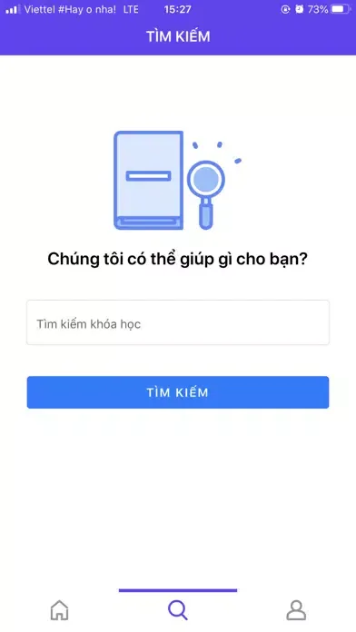 Capturas de tela do Lạc Việt Elearning