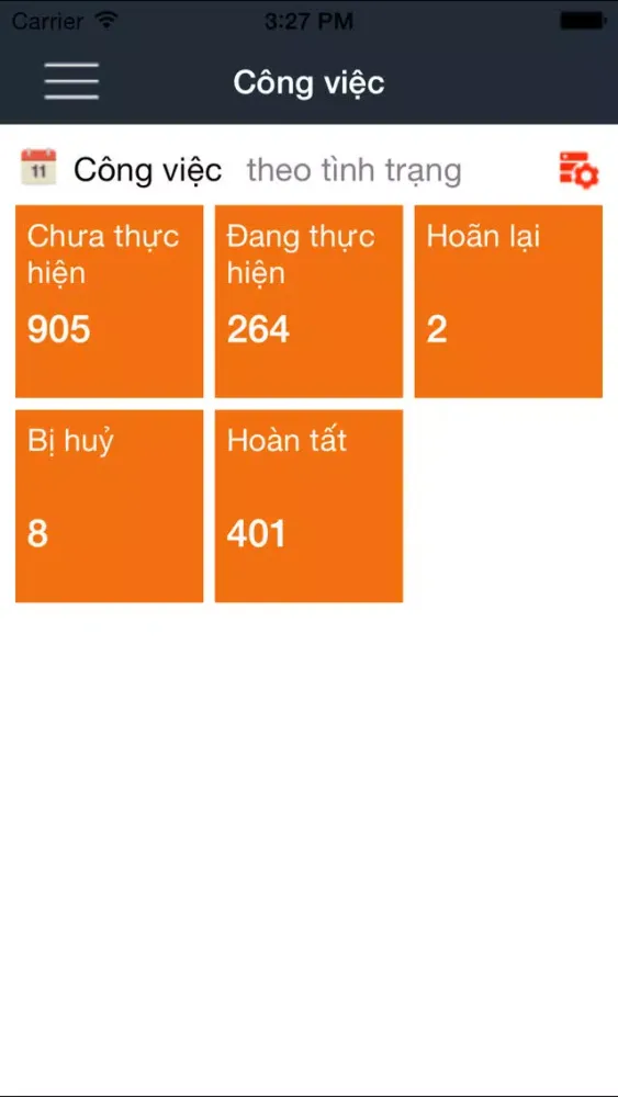 Quản lý dự án スクリーンショット