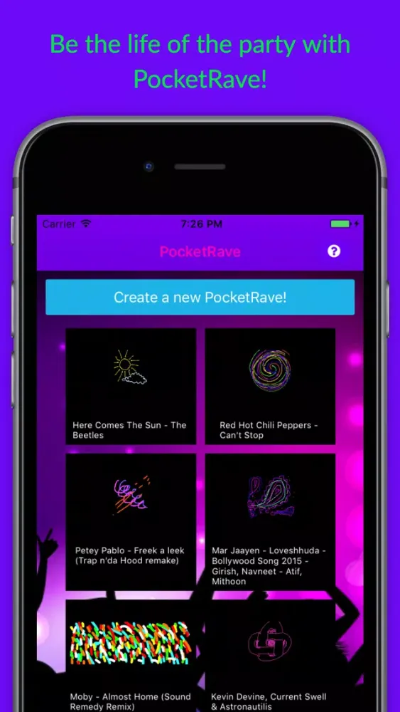 Capturas de pantalla de PocketRave - Party On!