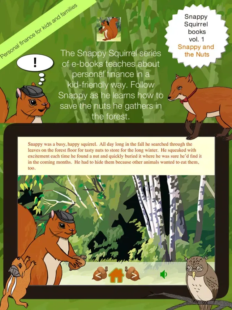 Snappy And The Nuts - Vol 1 iPad 應用截圖