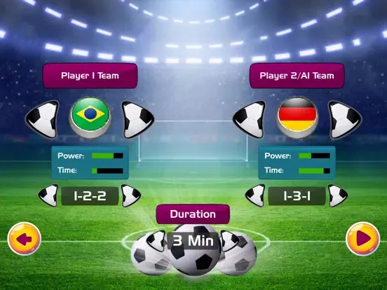 Tappi Football Table Soccer iPad  Screenshots