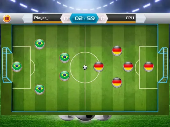 Tappi Football Table Soccer iPad  Screenshots