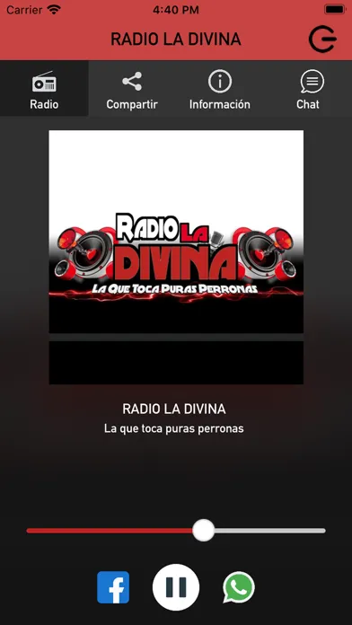 Radio La Divina 스크린샷