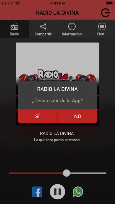 Radio La Divina 스크린샷