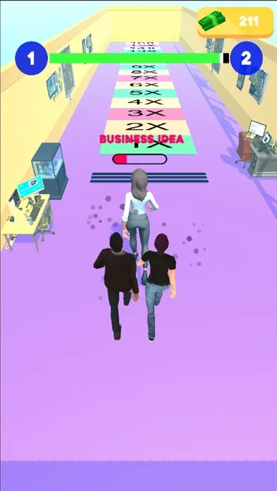 Capturas de pantalla de Boss Lady Runner Up Game 3D