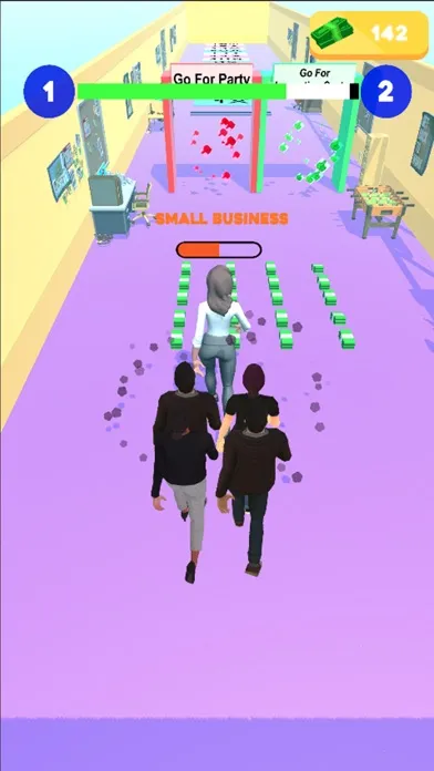 Capturas de pantalla de Boss Lady Runner Up Game 3D