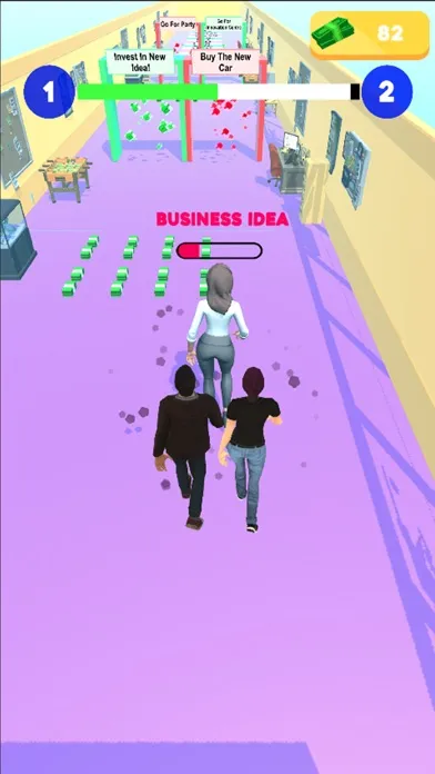 Capturas de pantalla de Boss Lady Runner Up Game 3D