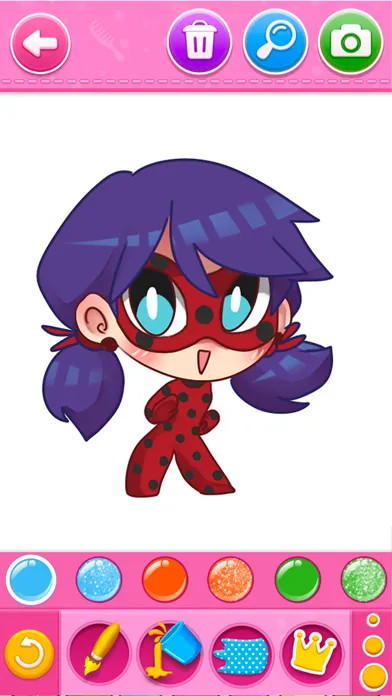 Ladybug Coloring & Magic Block應用截圖