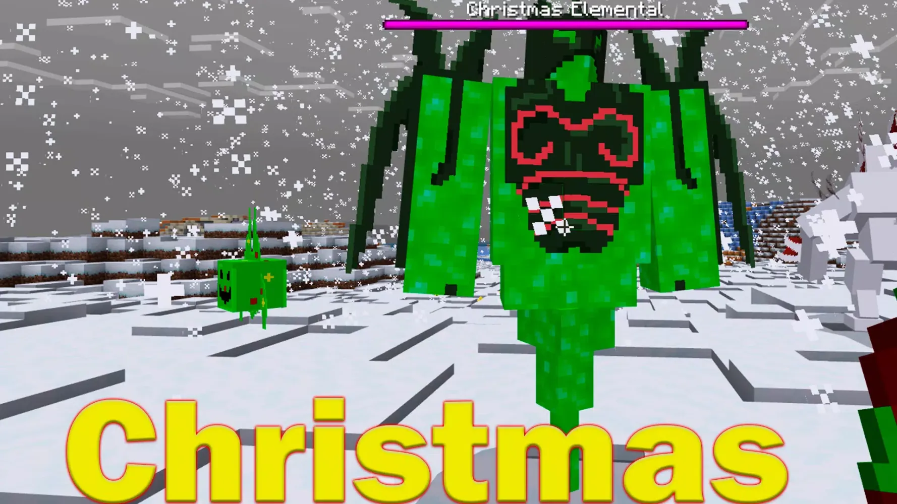 Christmas spirit mod Minecraft Ekran Görüntüleri