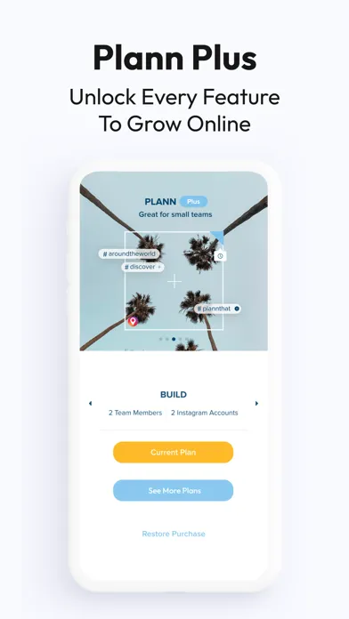 Plann: Preview for Instagram سکرین شاٹس