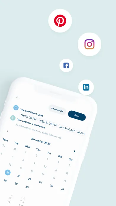 Plann: Preview for Instagram سکرین شاٹس