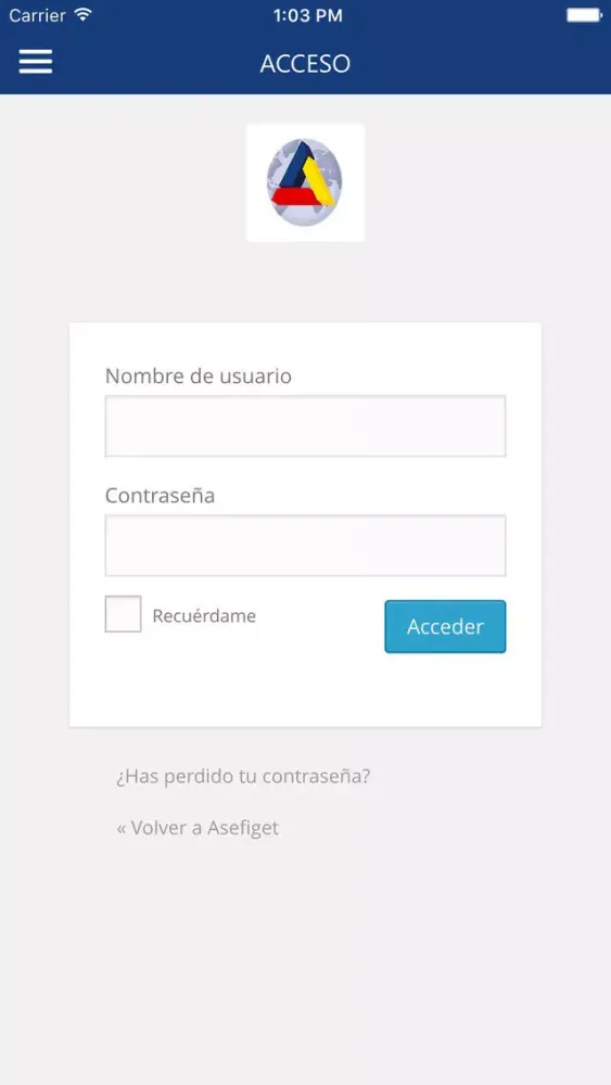 Capturas de pantalla de Asociación Española de Asesores Fiscales y Gestores Tributarios - ASEFIGET