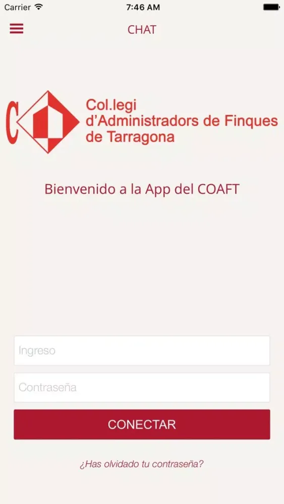 Captures d'écran de Col.legi d'Administradors de Finques de Tarragona