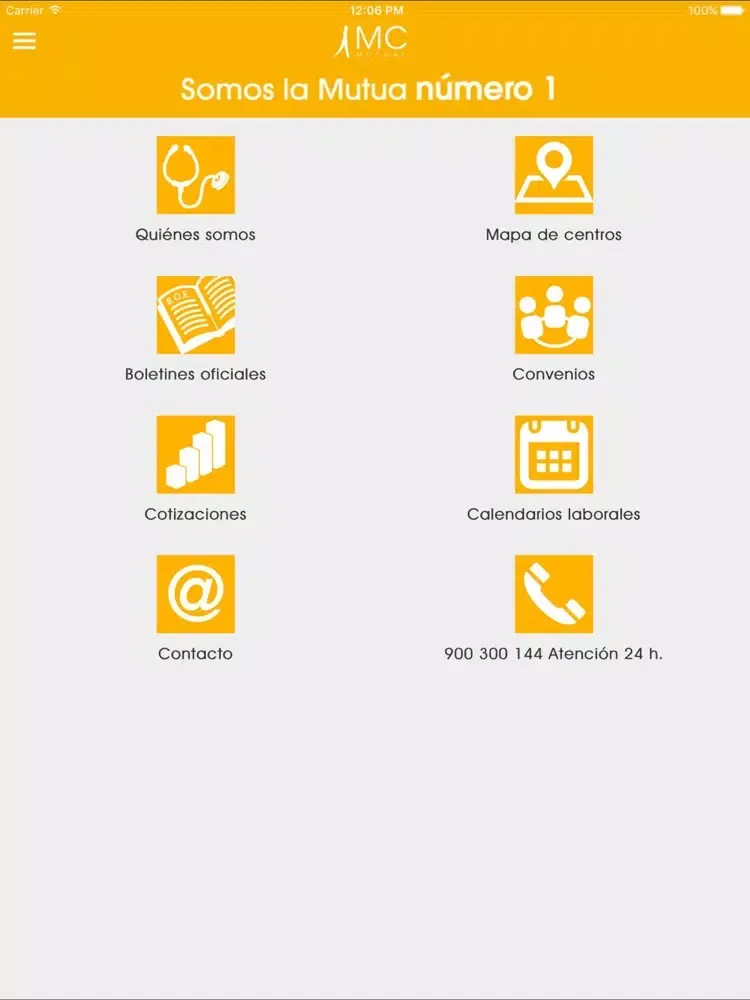 Screenshot di MC Mutual. iPad 