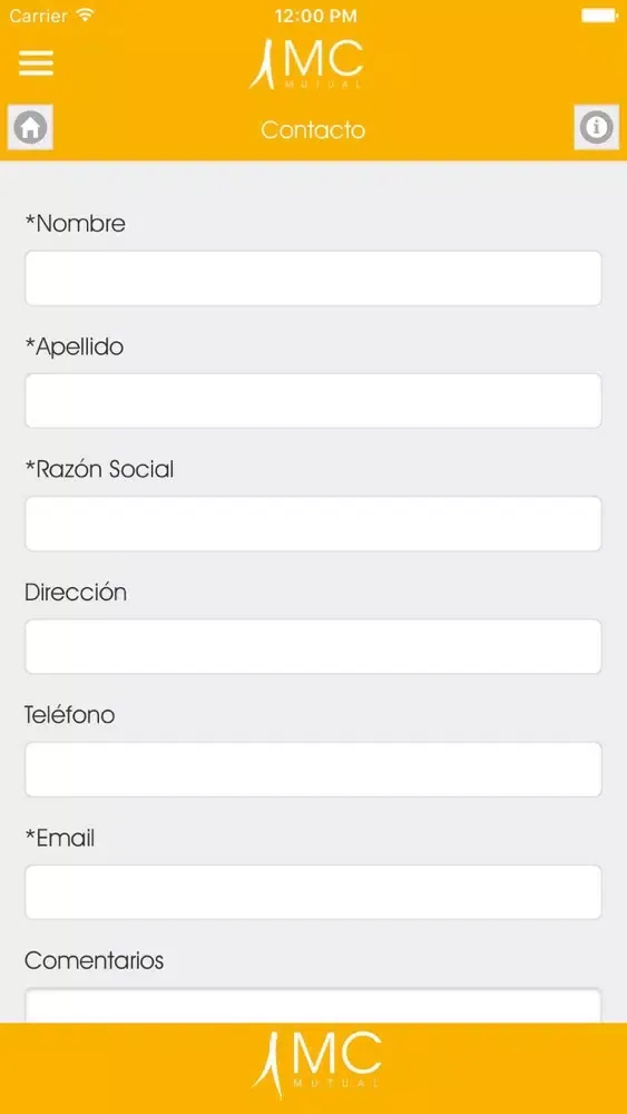 Screenshot di MC Mutual.