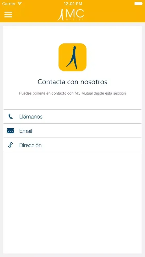 Screenshot di MC Mutual.