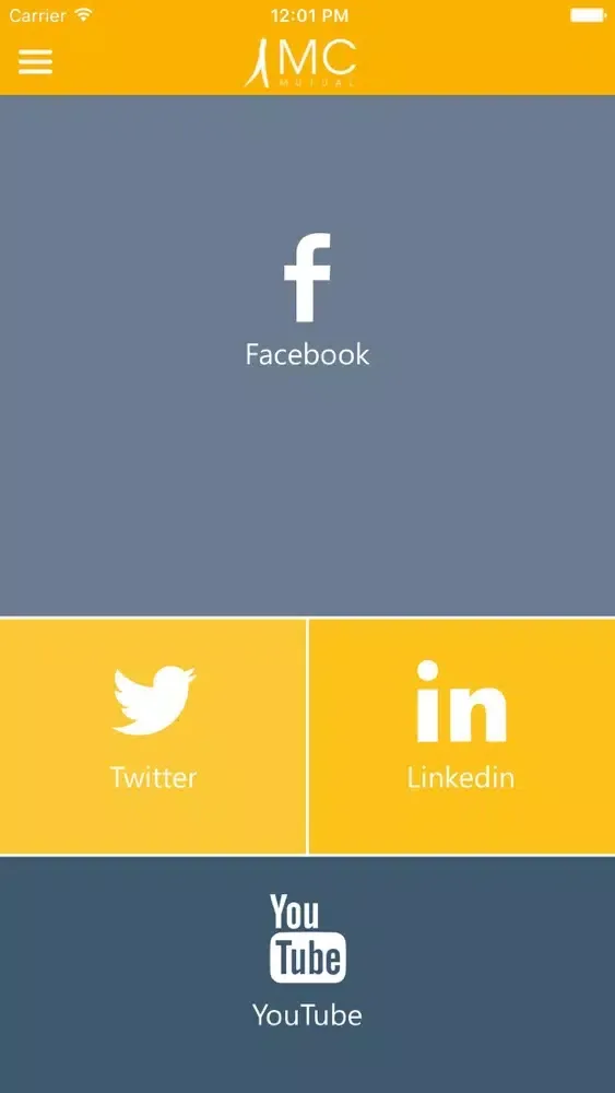 Screenshot di MC Mutual.