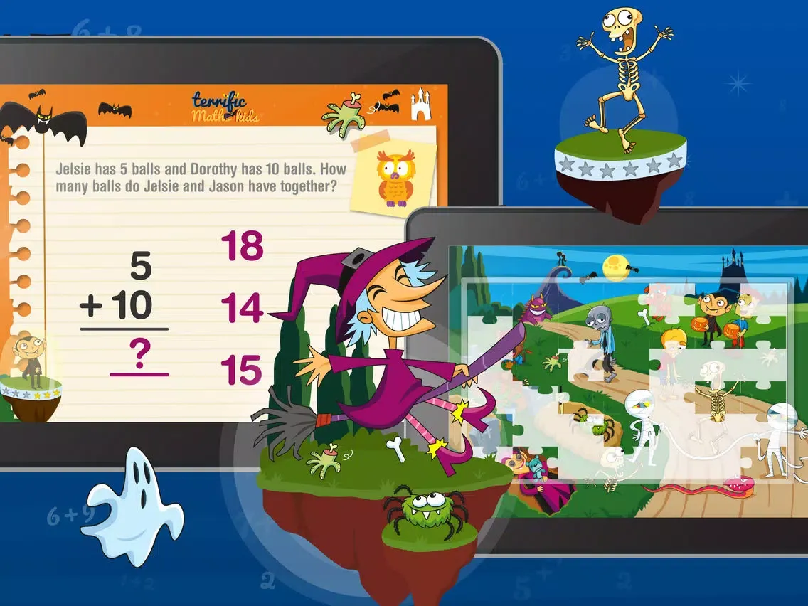 Terrific Maths for kids iPad  स्क्रीनशॉट
