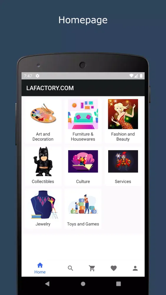 Capturas de pantalla de LaFactory