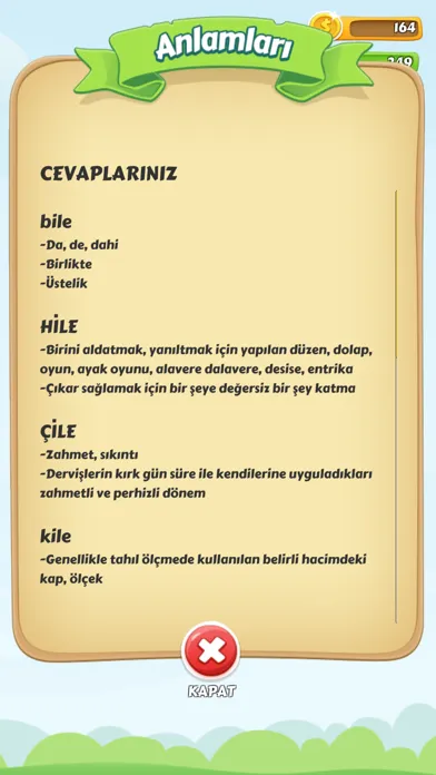 Скриншоты Lafadar Kelime Oyunu