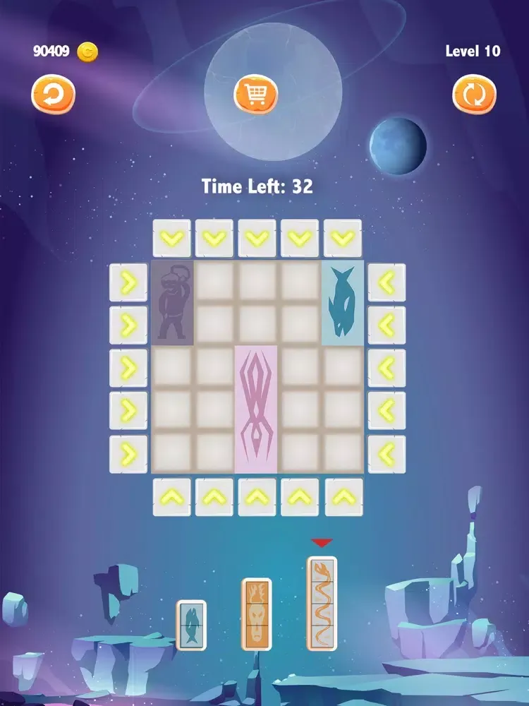 تصاویر Block Slide: 3D Puzzle iPad 