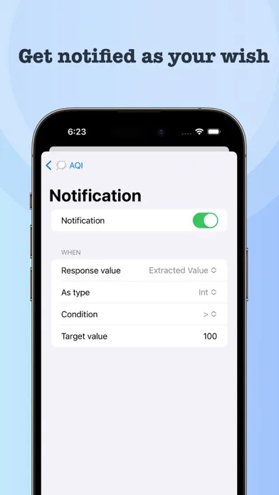 Screenshot di HTTPWidget