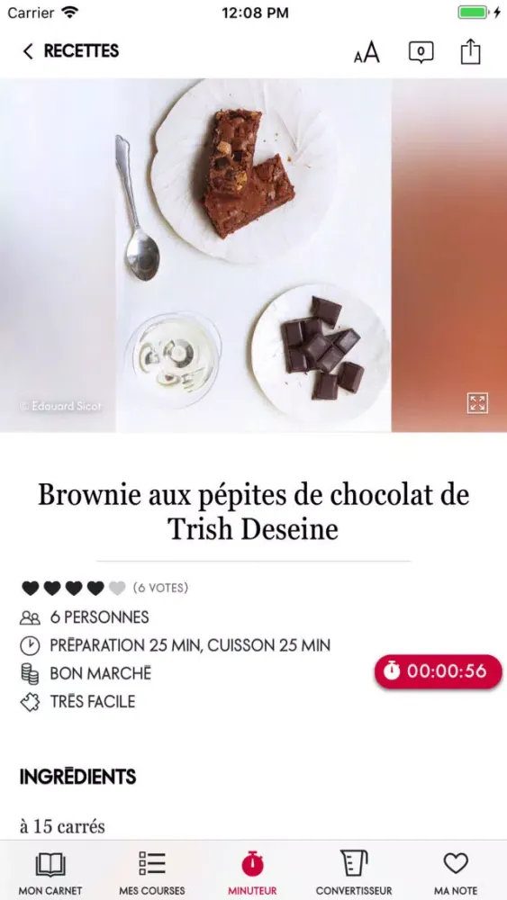 ELLE à table : idées recettes স্ক্রিনশট