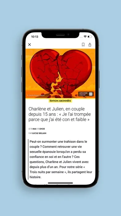 Screenshot di ELLE : actualité, mode, beauté