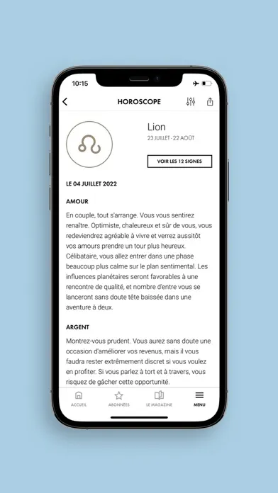 Screenshot di ELLE : actualité, mode, beauté