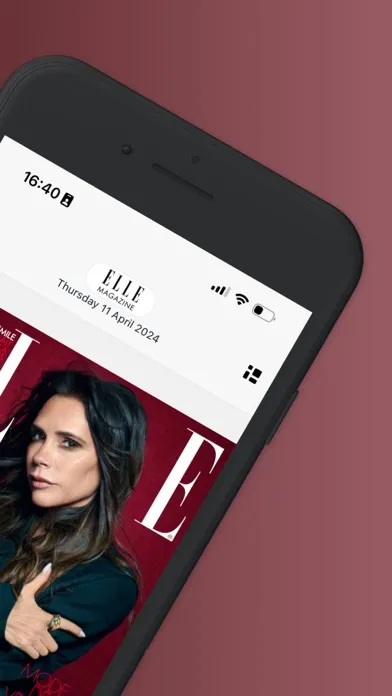 ELLE Magazine Screenshots